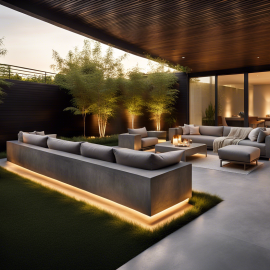 Transformez votre extérieur avec une terrasse en béton ciré
