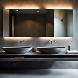 Quelle vasque en béton ciré pour salle de bain ?