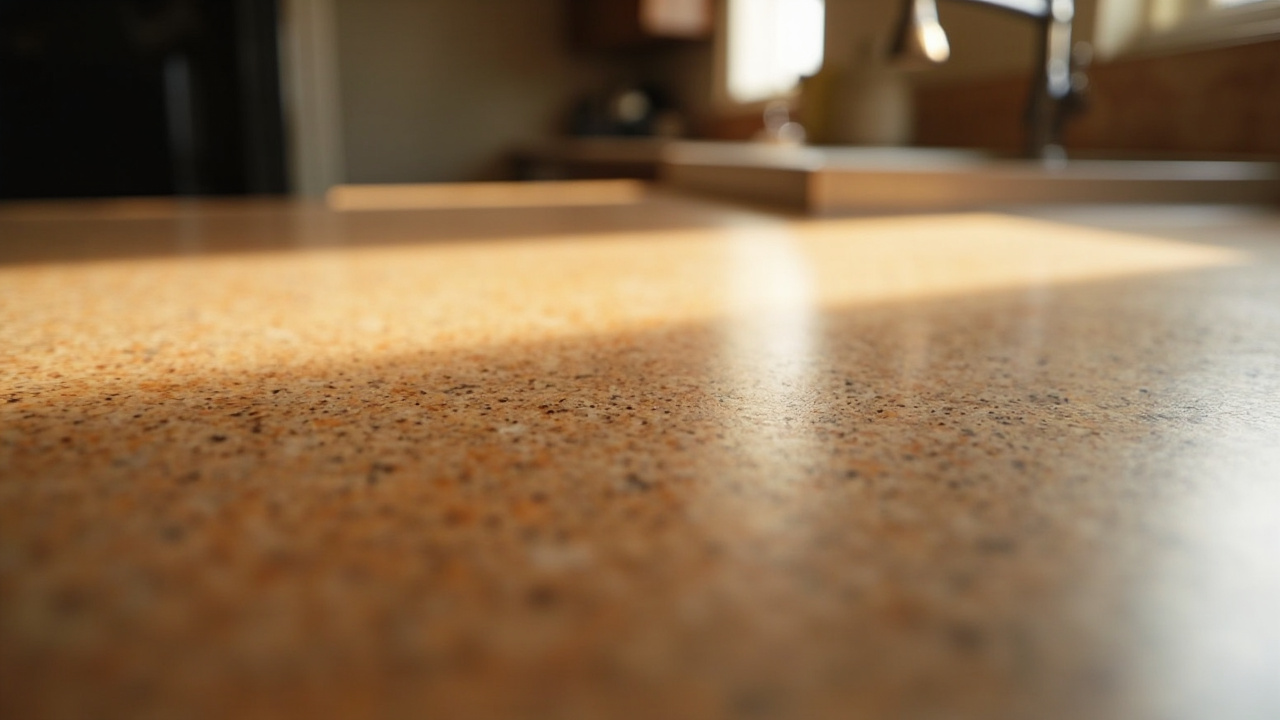 Surface de plan de travail stratifié avec beton cire 
Question sur beton cire sur stratifié