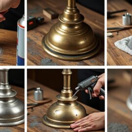 Métallisation à froid : rénover un objet ancien pas à pas