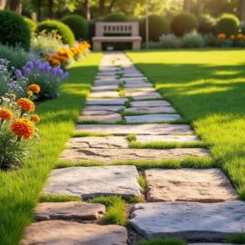 apprenez à créer un chemin de jardin stable et esthétique avec des conseils pratiques pour un aménagement durable et harmonieux.