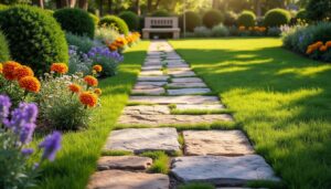 apprenez à créer un chemin de jardin stable et esthétique avec des conseils pratiques pour un aménagement durable et harmonieux.