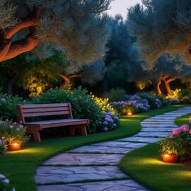 Installer un éclairage LED extérieur pour mettre en valeur son jardin