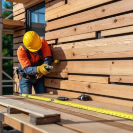Comment poser un bardage bois sur une façade
