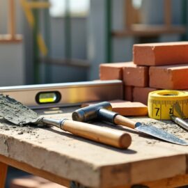 Les outils indispensables pour débuter en maçonnerie