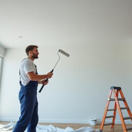 Peindre un plafond sans traces : astuces de pro