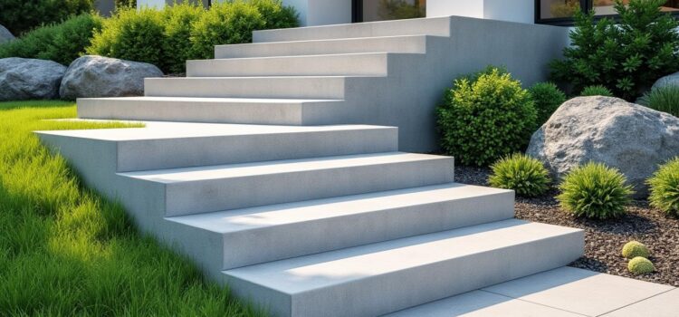 Créer un escalier extérieur en béton découvrez comment créer un escalier extérieur en béton durable et esthétique, avec des conseils pratiques pour la construction et la finition.