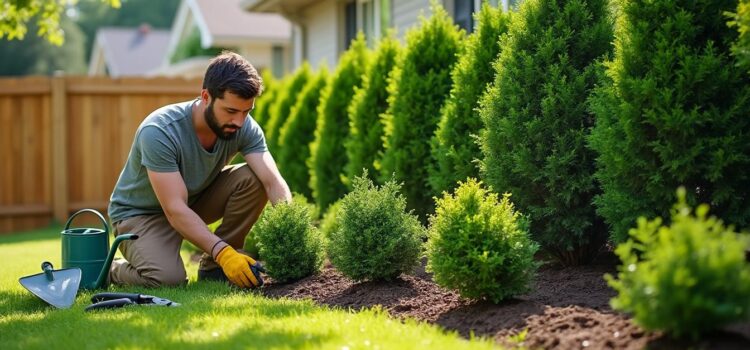Planter une haie pour se protéger du vis-à-vis découvrez comment planter une haie pour protéger votre intimité et vous isoler du vis-à-vis tout en apportant beauté et fraîcheur à votre jardin.