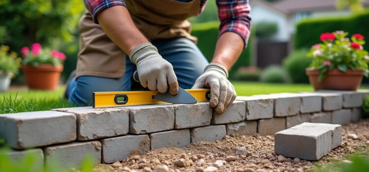 apprenez à construire un muret de séparation solide et esthétique pour délimiter vos espaces extérieurs avec nos conseils pratiques et étapes détaillées.