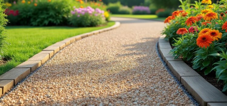 découvrez comment créer une allée en gravier stabilisé, une solution durable et esthétique pour aménager votre extérieur facilement.