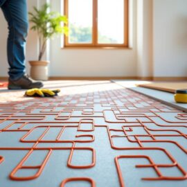 Installer un plancher chauffant électrique