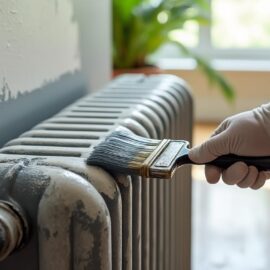 Repeindre un radiateur en fonte Repeindre un radiateur en fonte
