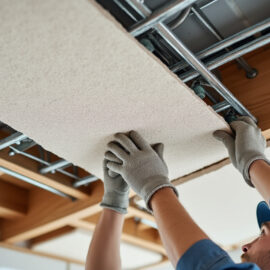 Poser un faux plafond pour isolation acoustique Poser un faux plafond pour isolation acoustique