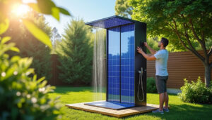apprenez à installer une douche solaire extérieure facilement pour profiter d'eau chaude écologique et économique lors de vos moments en plein air.