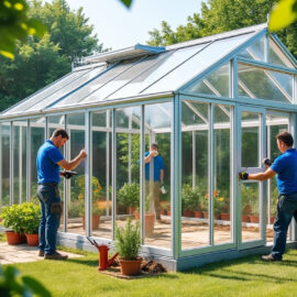 Installer une serre de jardin en polycarbonate Installer une serre de jardin en polycarbonate