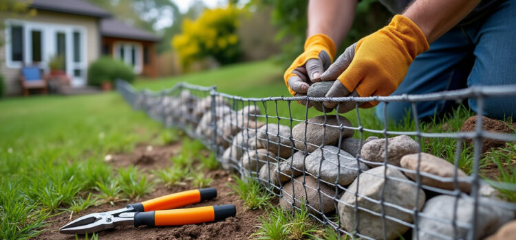 Installer une clôture en gabions découvrez comment installer une clôture en gabions facilement et efficacement pour sécuriser et embellir votre jardin.