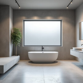Rénover une salle de bain avec enduit béton ciré Rénover une salle de bain avec enduit béton ciré