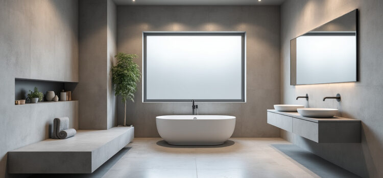 Rénover une salle de bain avec enduit béton ciré apprenez à rénover votre salle de bain avec un enduit béton ciré pour un style moderne, résistant et facile d'entretien. nos conseils étape par étape pour un résultat professionnel.