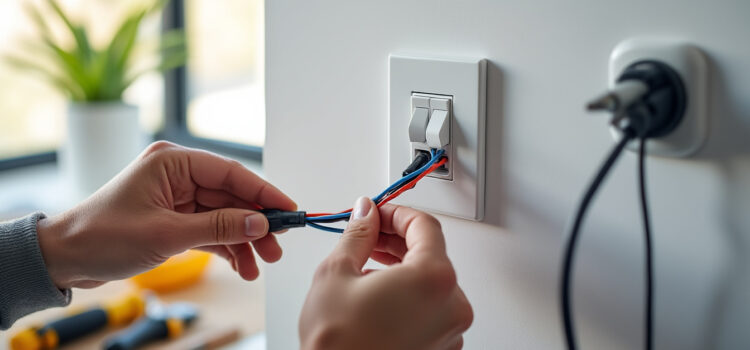 Installer un interrupteur double apprenez à installer un interrupteur double facilement avec notre guide étape par étape, pour contrôler deux circuits d'éclairage en toute sécurité.
