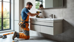 découvrez les étapes essentielles pour installer un meuble vasque suspendu : préparation du mur, fixation sécurisée et raccordement de la plomberie.