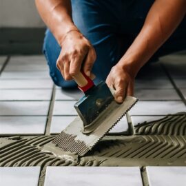 Réussir une pose de carrelage en diagonale au sol